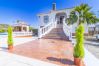 Facade of this luxury estate in Alhaurín el Grande