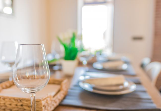 Dining room of this villa in Alhaurín el Grande