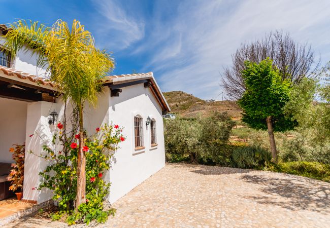 Garden of this villa in Alhaurín el Grande