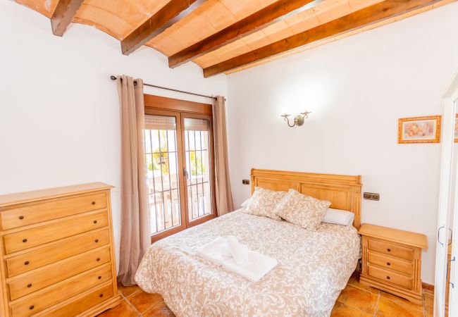 Bedroom of this villa in Alhaurín el Grande