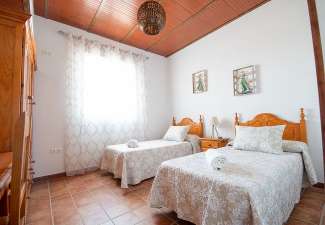 Bedroom of this villa in Alhaurín el Grande