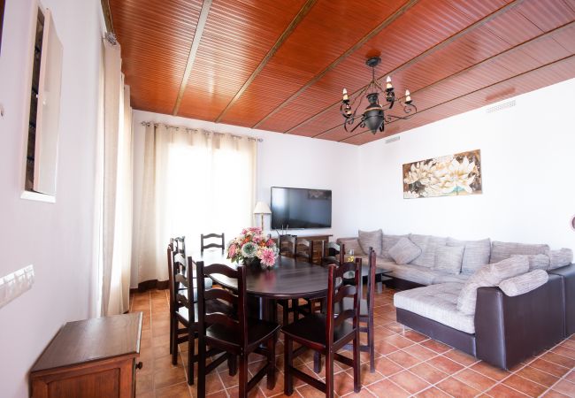 Dining room of this villa in Alhaurín el Grande