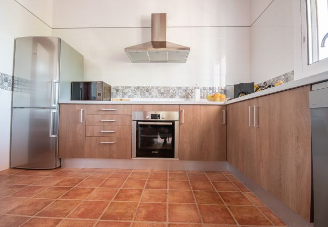 Kitchen of this villa in Alhaurín el Grande