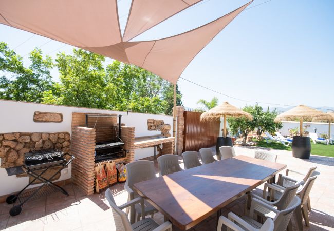 Terrace of this villa in Alhaurín el Grande