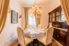 Dining room of this luxury house in the center of Alhaurín el Grande
