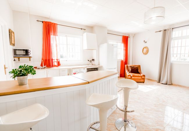 Kitchen of this villa in Alhaurín el Grande