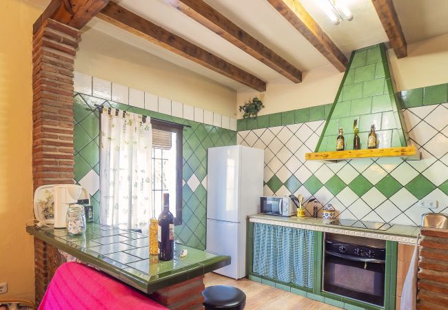 Kitchen of this farm in Alhaurín el Grande