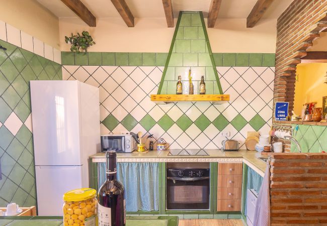 Kitchen of this farm in Alhaurín el Grande