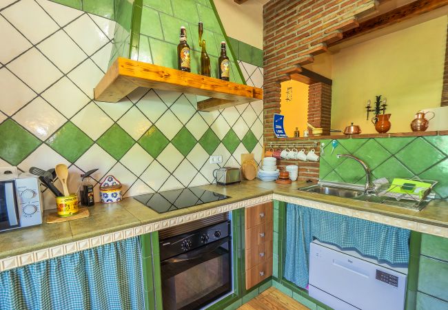 Kitchen of this farm in Alhaurín el Grande