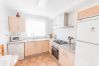 Kitchen of this rural house in Alhaurín el Grande