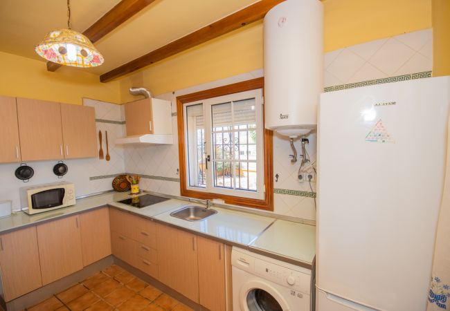 Kitchen of this villa in Ardales