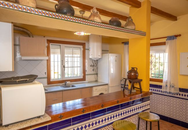 Bathroom of this villa in Ardales