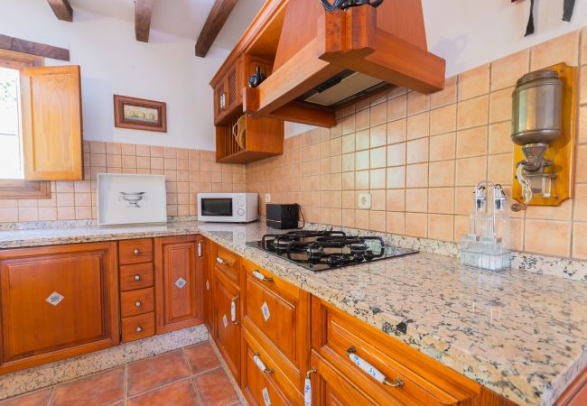 Kitchen of this rural apartment in Mijas Pueblo