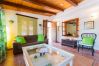 Living room of this rural apartment in Mijas Pueblo