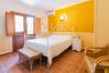 Bedroom of this rural apartment in Mijas Pueblo