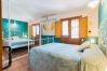 Bedroom of this rural apartment in Mijas Pueblo