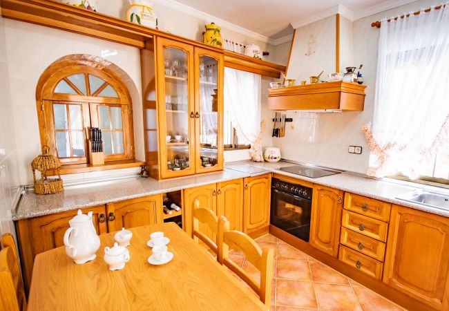 Kitchen of this country house in Alhaurín el Grande