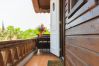 Terrace of this rural studio in Mijas Pueblo