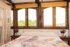 Bedroom of this rural studio in Mijas Pueblo