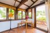 Terrace of this rural studio in Mijas Pueblo