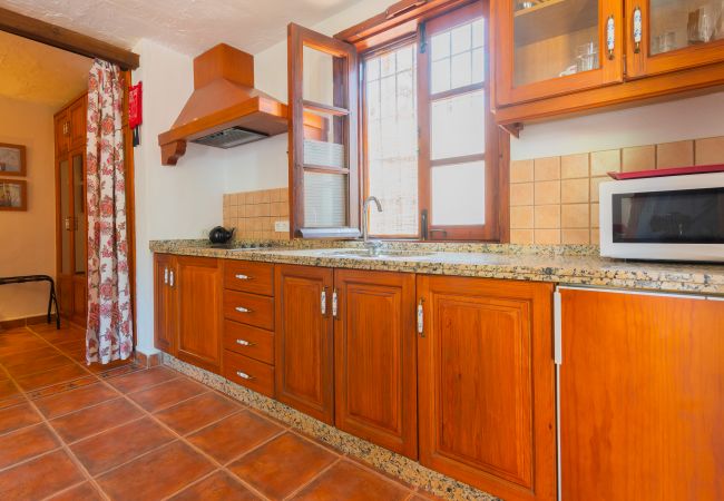 Kitchen of this rural apartment in Mijas Pueblo