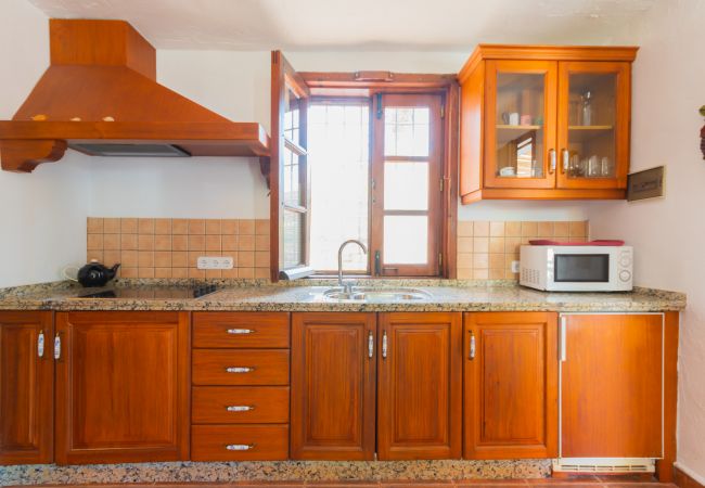 Kitchen of this rural apartment in Mijas Pueblo