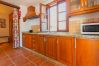 Kitchen of this rural apartment in Mijas Pueblo