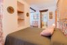 Bedroom of this rural apartment in Mijas Pueblo