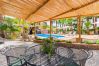 Terrace of this rural apartment in Mijas Pueblo