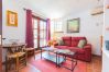 Living room of this rural apartment in Mijas Pueblo