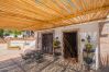 Terrace of this rural apartment in Mijas Pueblo