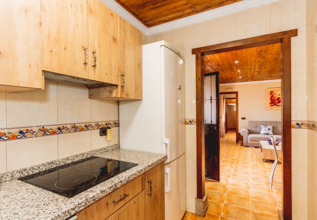 Kitchen of this rural house in Alhaurín el Grande