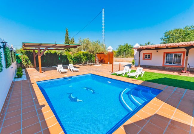 Cottage in Alhaurín el Grande - Cubo's Casa La Dehesilla High Privacy and Pool