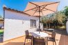 Terrace of this rural house in Alhaurín el Grande