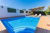 Private pool of this rural house in Alhaurín el Grande