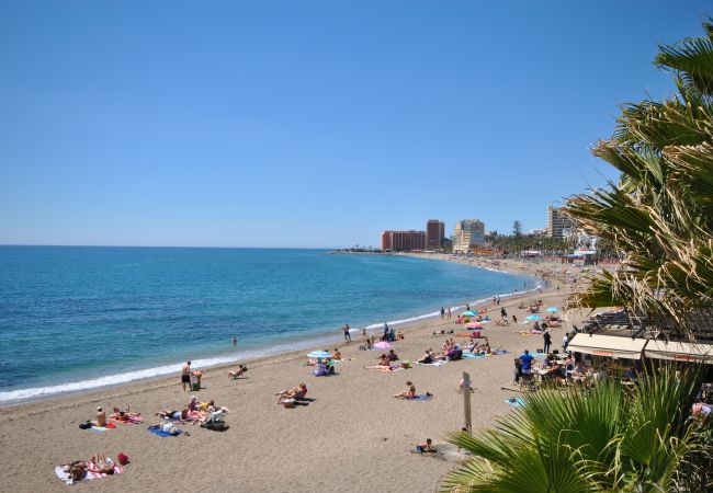 Beach near this apartment in Benalmádena (Arroyo de la miel)