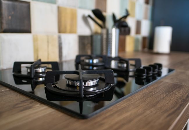 Cocina de esta villa en Alhaurín el Grande