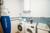 Laundry room of this villa in Alhaurín el Grande