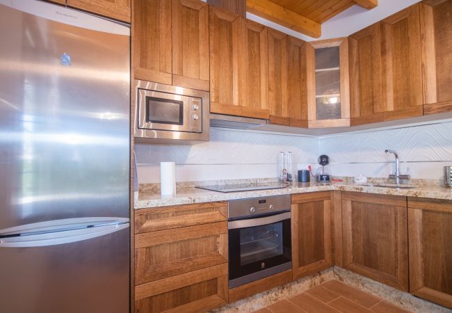 Kitchen of this farm in Alhaurín el Grande