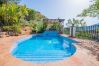 Pool of this rural house in Guaro