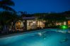 Private pool of this Finca in Alhaurín el Grande