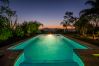 Private pool of this Finca in Alhaurín el Grande