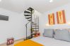 Bedroom for couples in this apartment in Rincón de la Victoria