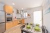 Kitchen of this apartment in Rincón de la Victoria