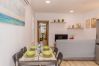Kitchen of this apartment in Rincón de la Victoria