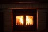 Living room with fireplace in this house in El Torcal