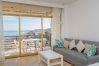 Living room of this studio in Torremolinos