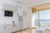 Living room of this studio in Torremolinos