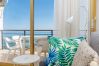Living room of this studio in Torremolinos