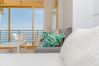 Living room of this studio in Torremolinos